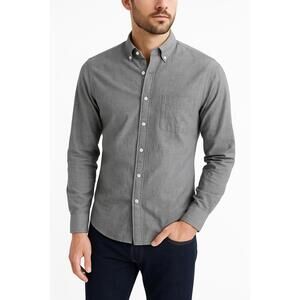 J. Crew Gray Casual Button Down Shirt